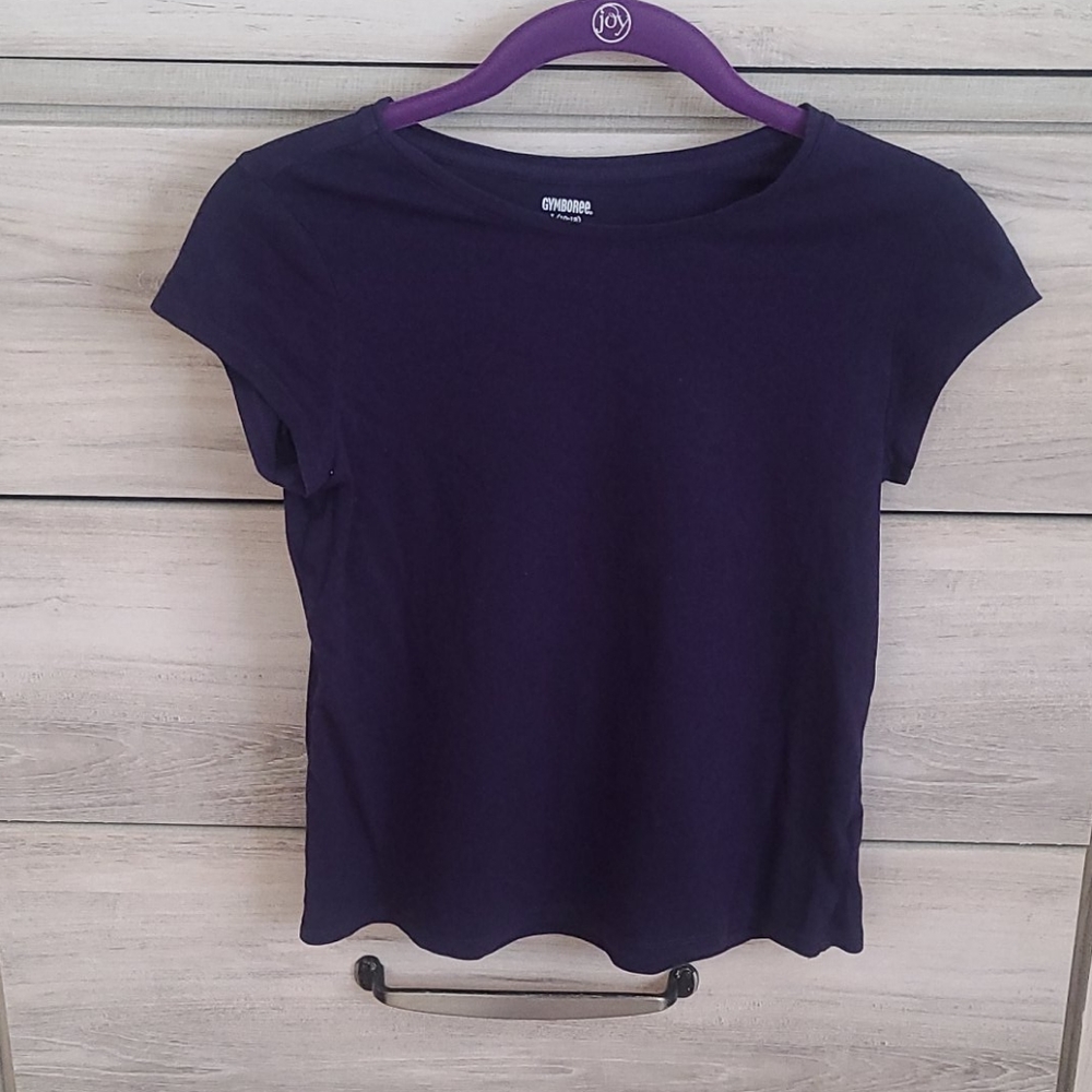 ❤4/$20❤Gymboree Navy Blue Tee-size 10/12